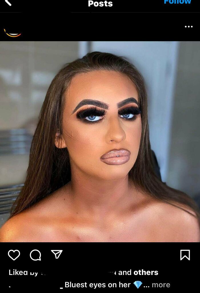 It Gets Worse, But The Mua Does Admit To Being Inspired By Drag Makeup 