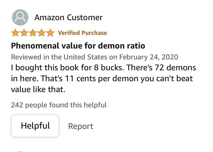 This Review For A Book About Demons