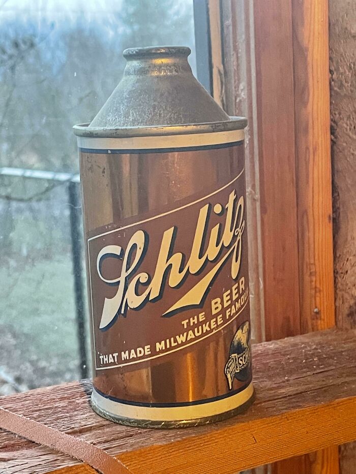Schlitz Beer Found In The Wall, Dated 1937