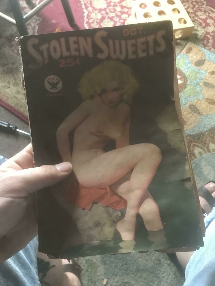 1933 Erotic Magazine Found In Wall Of House Being Remodeled