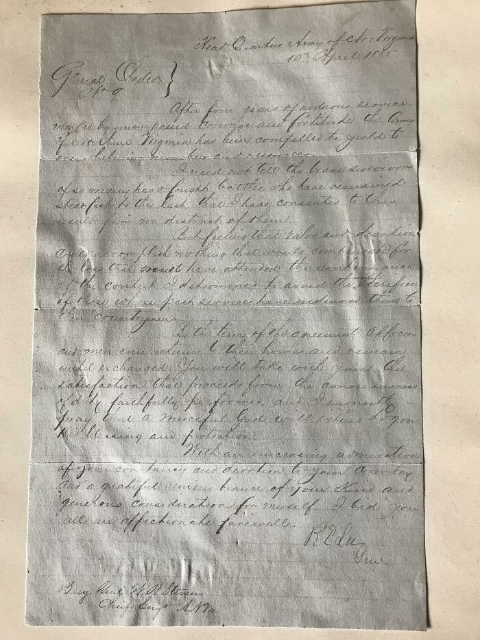 Was Helping To Clean Out An Old Mansion In Minnesota And Found This Civil War Letter In The Attic. He’s Saying That The War Will Be Over Soon And He Will Be Coming Home