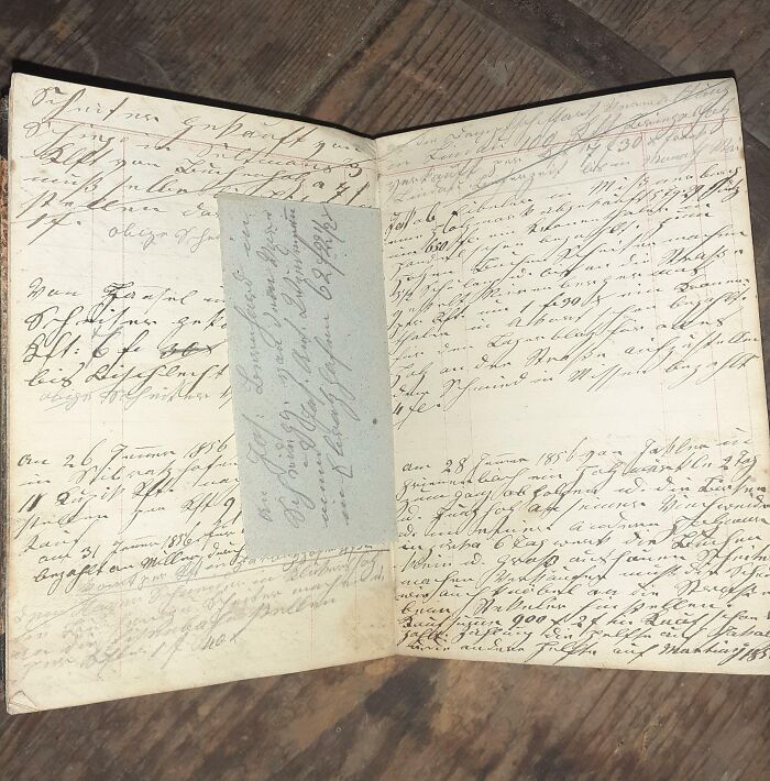I Found An Old Notebook From 1856 In My Attic