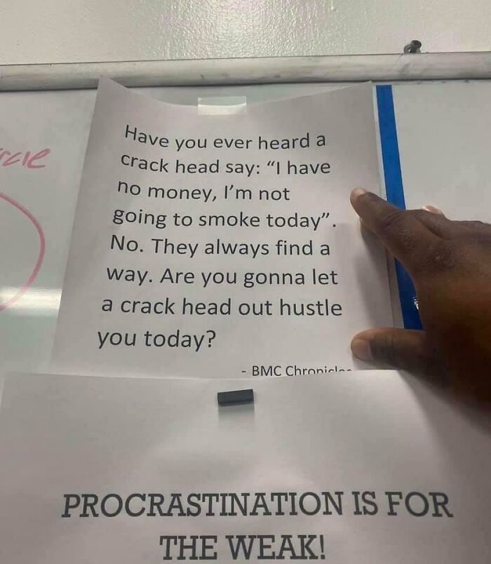 I Can’t Remember If This Has Been Posted Before But Gotta Love Their Motivation Technique