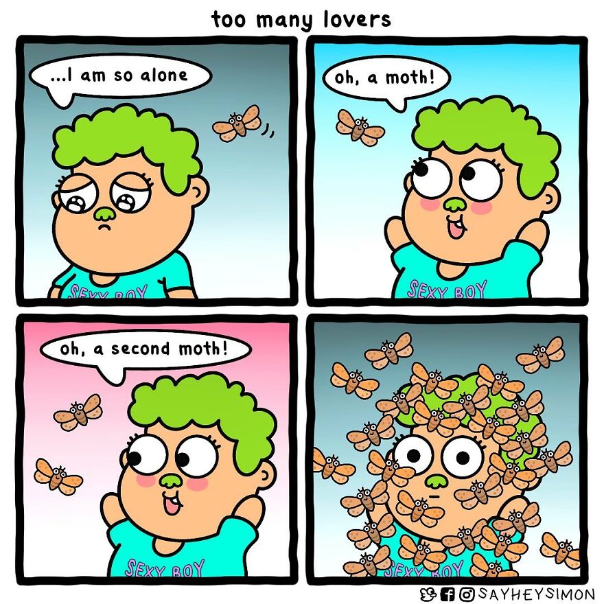 Impossible Not To Laugh With The Colorful And Funny Comics Of “Say Hey Simon Comics” (New Pics)