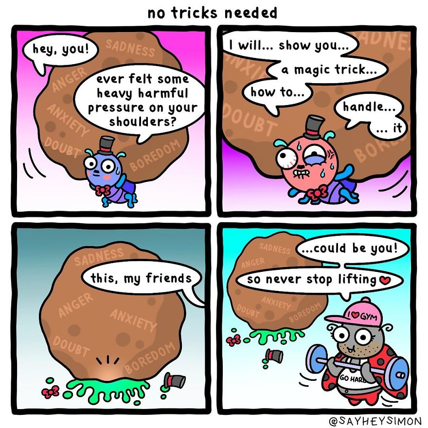 Impossible Not To Laugh With The Colorful And Funny Comics Of “Say Hey Simon Comics” (New Pics)