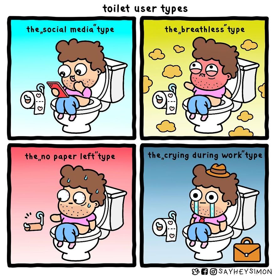 Impossible Not To Laugh With The Colorful And Funny Comics Of “Say Hey Simon Comics” (New Pics)