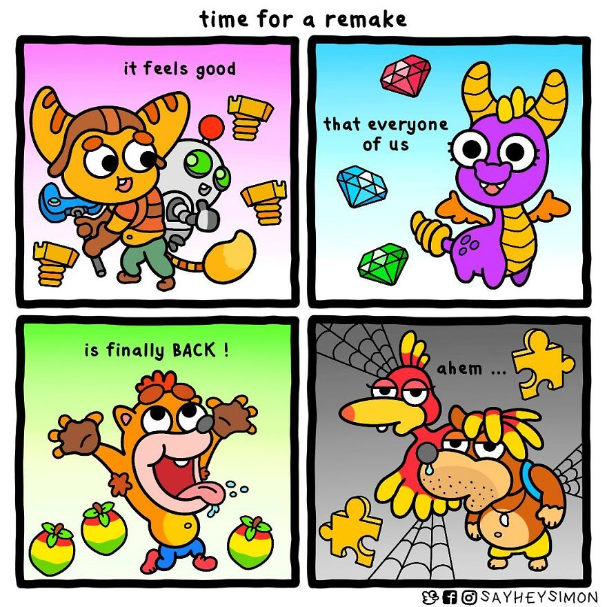 Impossible Not To Laugh With The Colorful And Funny Comics Of “Say Hey Simon Comics” (New Pics)