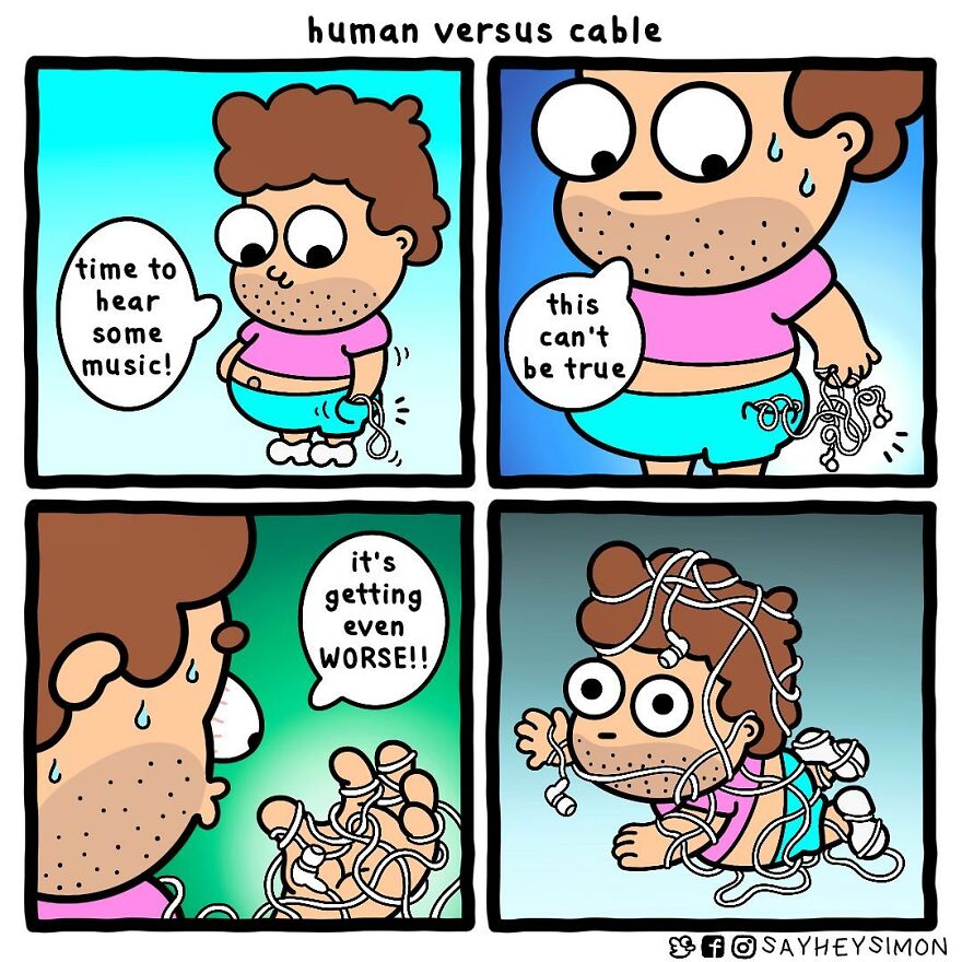 Impossible Not To Laugh With The Colorful And Funny Comics Of “Say Hey Simon Comics” (New Pics)