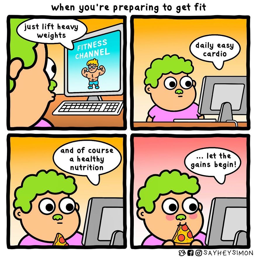 Impossible Not To Laugh With The Colorful And Funny Comics Of “Say Hey Simon Comics” (New Pics)