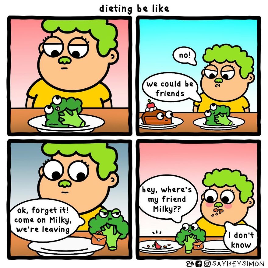 Impossible Not To Laugh With The Colorful And Funny Comics Of “Say Hey Simon Comics” (New Pics)