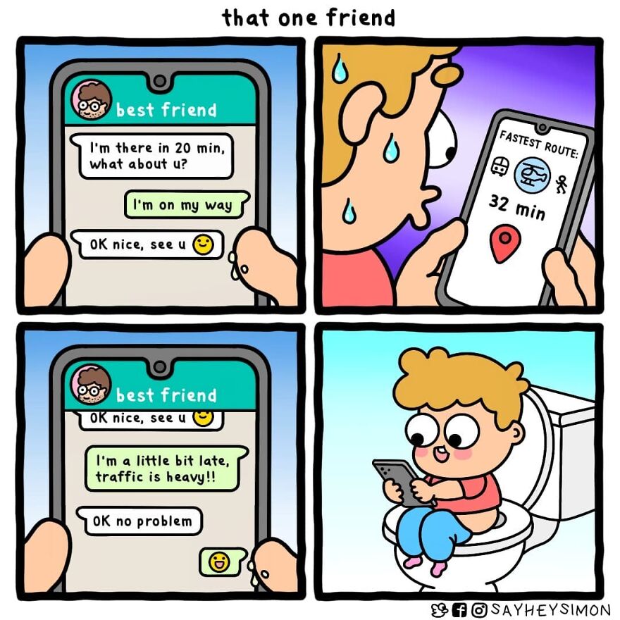 Impossible Not To Laugh With The Colorful And Funny Comics Of “Say Hey Simon Comics” (New Pics)