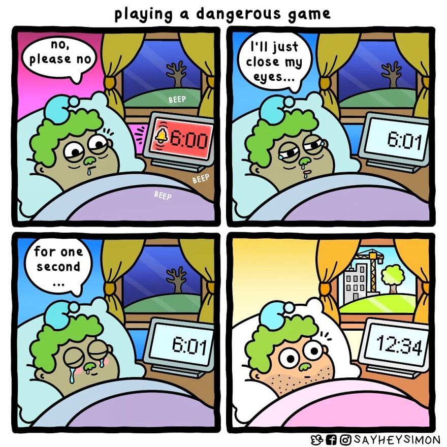 Impossible Not To Laugh With The Colorful And Funny Comics Of “Say Hey Simon Comics” (New Pics)