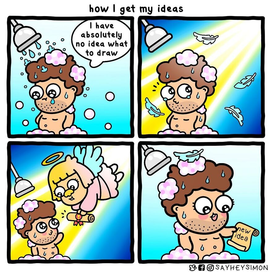 Impossible Not To Laugh With The Colorful And Funny Comics Of “Say Hey Simon Comics” (New Pics)