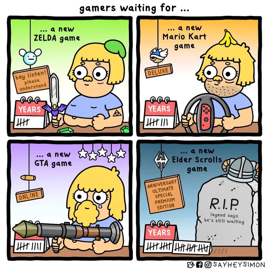 Impossible Not To Laugh With The Colorful And Funny Comics Of “Say Hey Simon Comics” (New Pics)