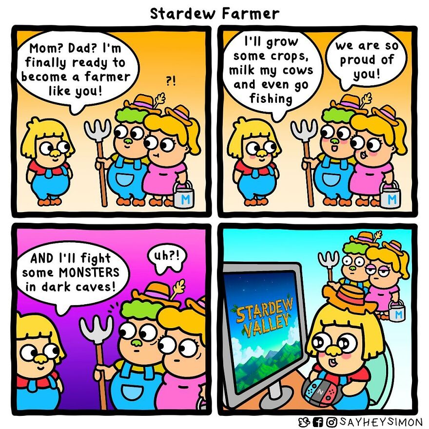 Impossible Not To Laugh With The Colorful And Funny Comics Of “Say Hey Simon Comics” (New Pics)