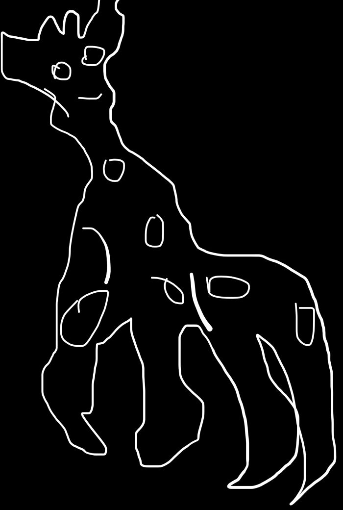 My Baby Sister’s Giraffe Toy. I Am Now Haunted