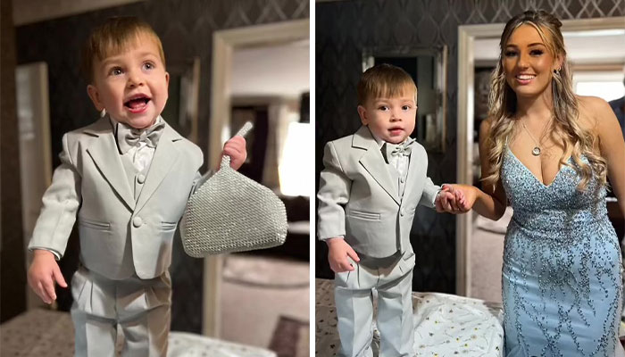 16-Year-Old Mom Goes Viral After Taking Her Toddler To Prom As Her Date 16-Year-Old Mom Goes Viral After Taking Her Toddler To Prom As Her Date