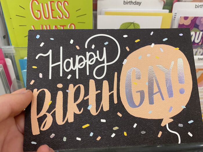 My Friend Sent This To Me, We Call It Birthgay Now