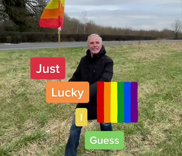 The Internet Cannot Get Enough Of This Dad Who Filled Yard With Pride Flags To Annoy Homophobic Neighbor The Internet Cannot Get Enough Of This Dad Who Filled Yard With Pride Flags To Annoy Homophobic Neighbor