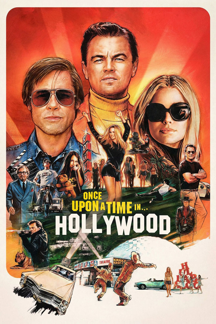 Movie poster for "Once Upon A Time In... Hollywood"