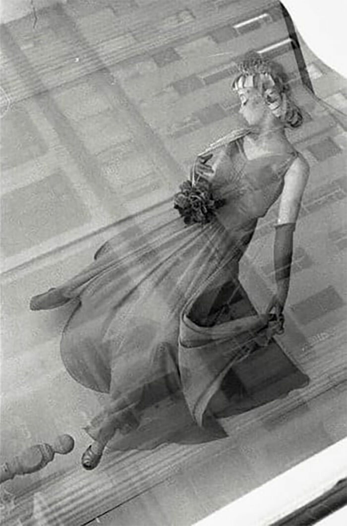 Floaty Mannequin Captured In Window At Bonwit Teller Department Store, New York City, C. 1940.
