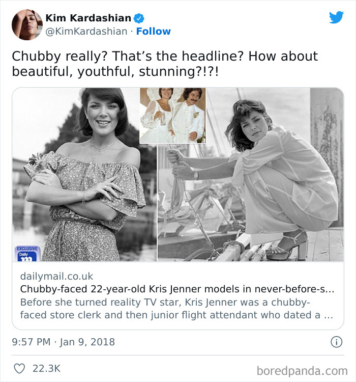 Kim Kardashian's Response After Tabloid Calls Her Mother Kris Jenner "Chubby"