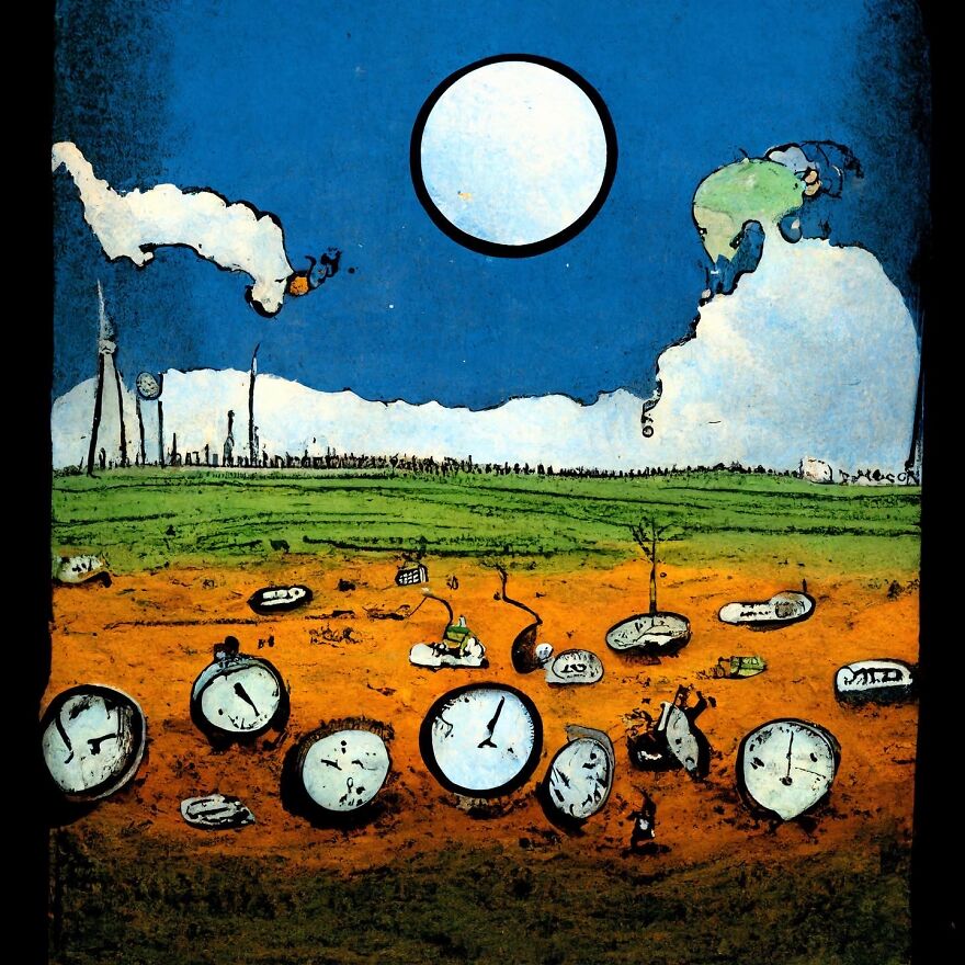 I Created 8 Stories With Ai About The World's Last Clock