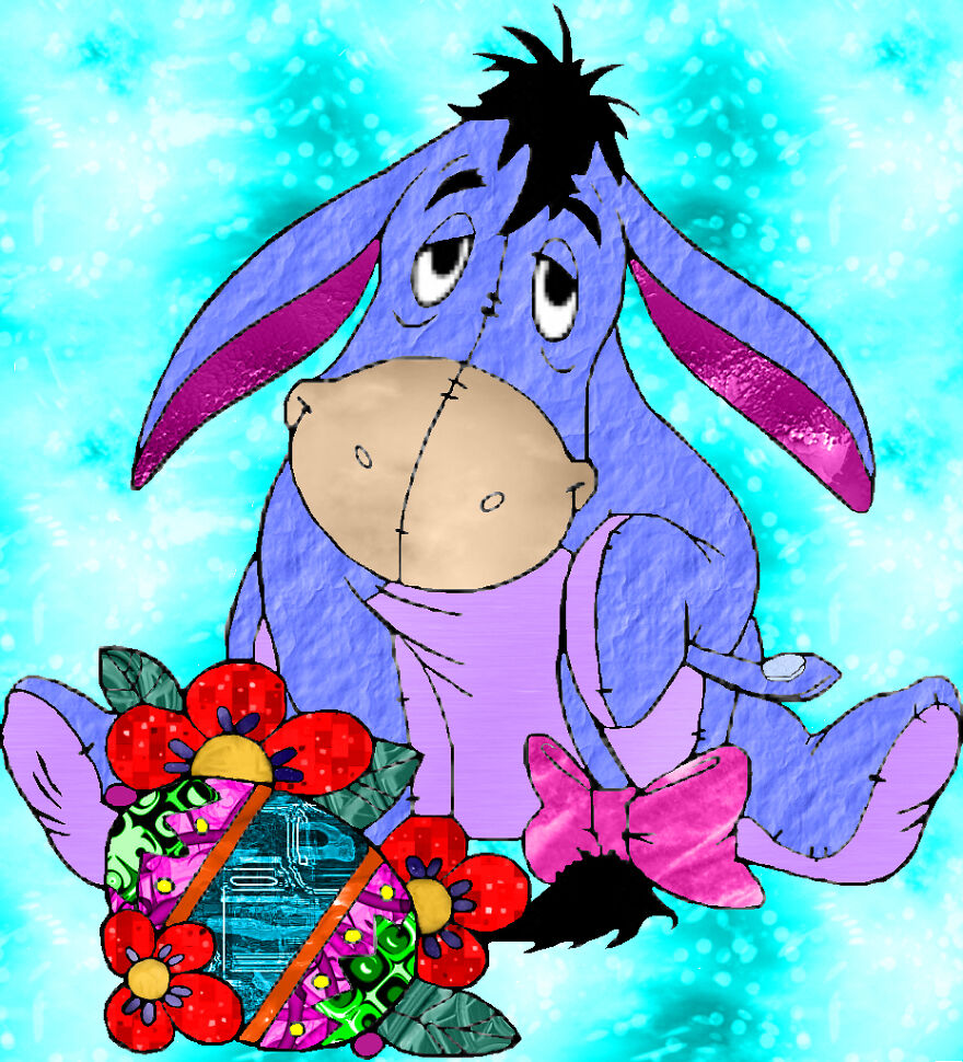 I Can Often Relate With Eeyore, As He Has A Hard Time Participating With His Friends, But Still Carries On Regardless!