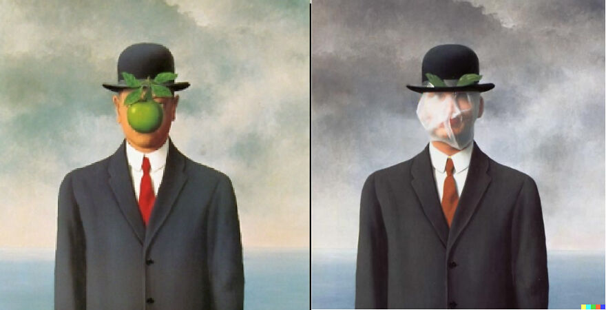 The Son Of Man By Rene Magritte (Now Its Relatable)