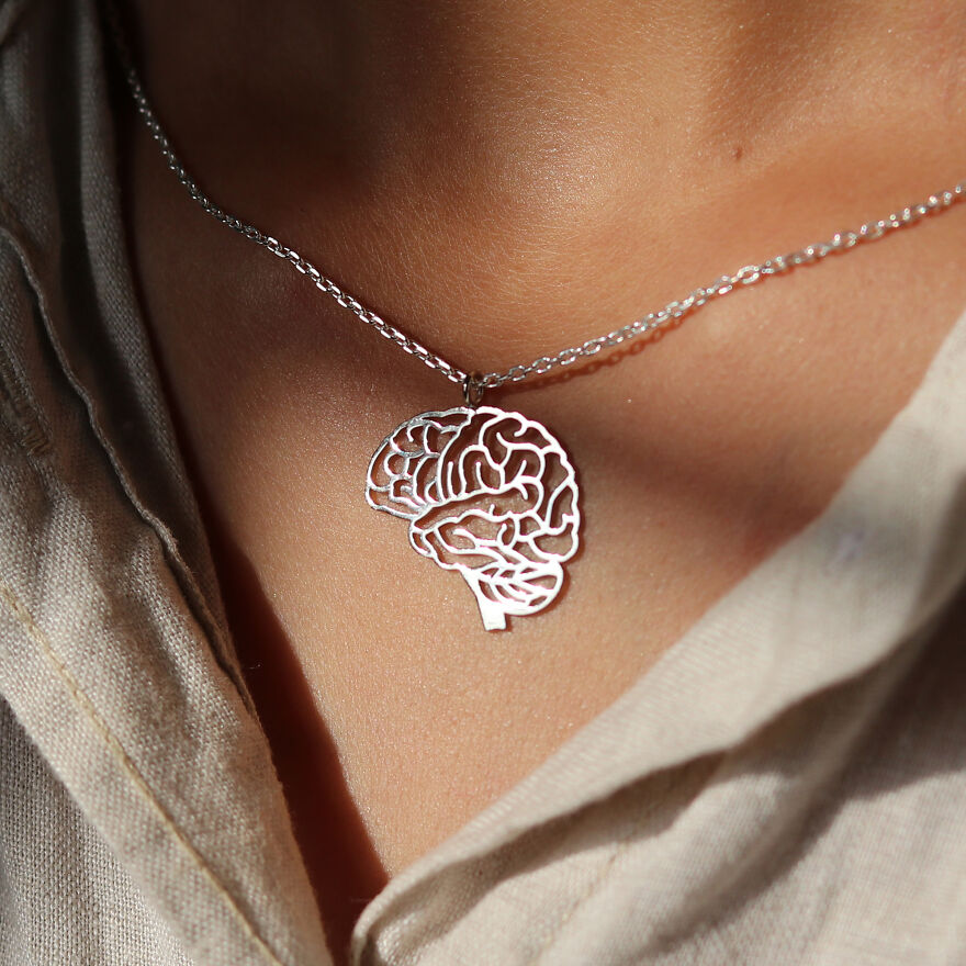I Create Wearable Human Organ Pendants I Create Wearable Human Organ Pendants