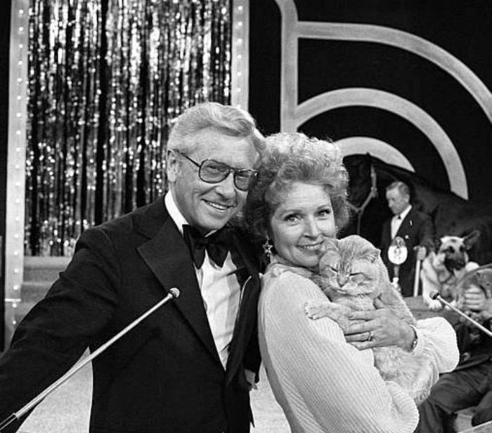 American Actress And Comedian Betty White And American Television Personality, Actor And Singer Allen Ludden, 1973
