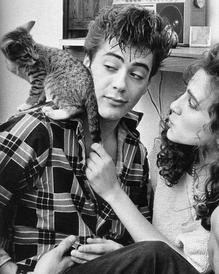 American Actor And Producer Robert Downey Jr. And American Actress And Television Producer Sarah Jessica Parker, 1983