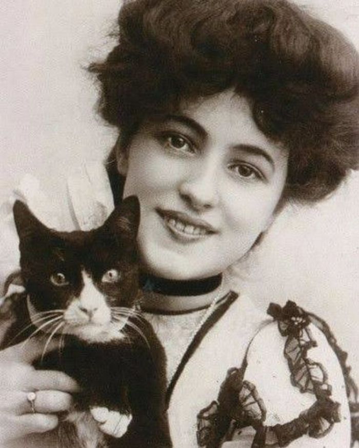 La actriz Evelyn Nesbit, 1902