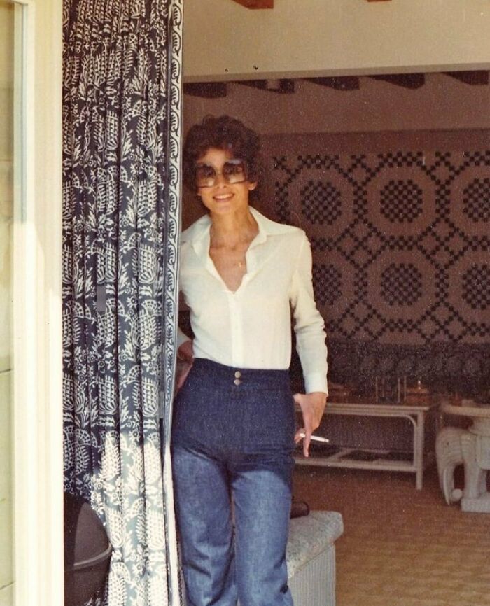 Audrey Hepburn At Her Rented Beach House In Tuscany, 1972 (Luca Dotti)