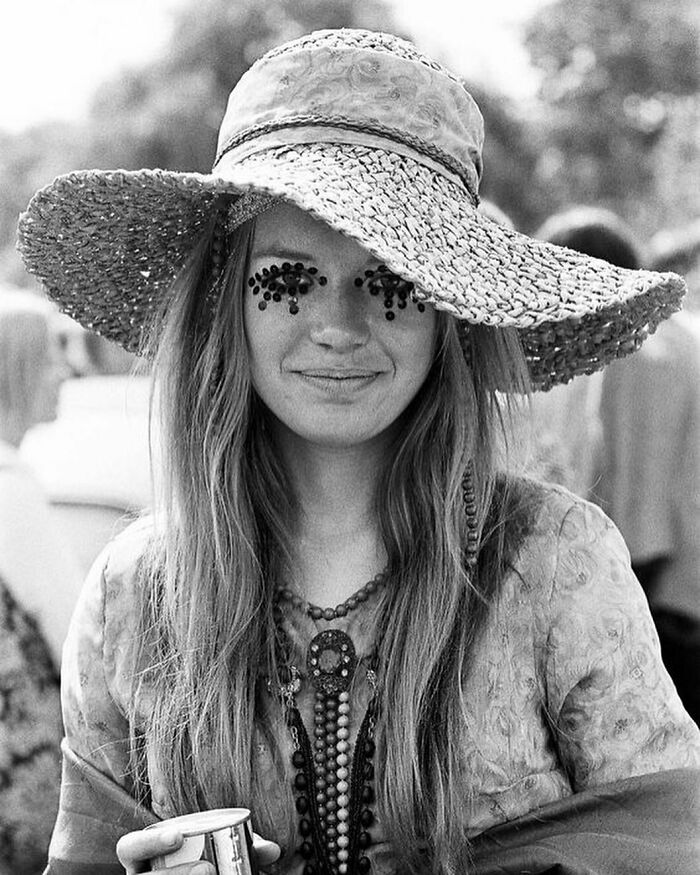 A Woman At A Rolling Stones Concert In Hyde Park, London, 1969 (Photo By Ian Harris)