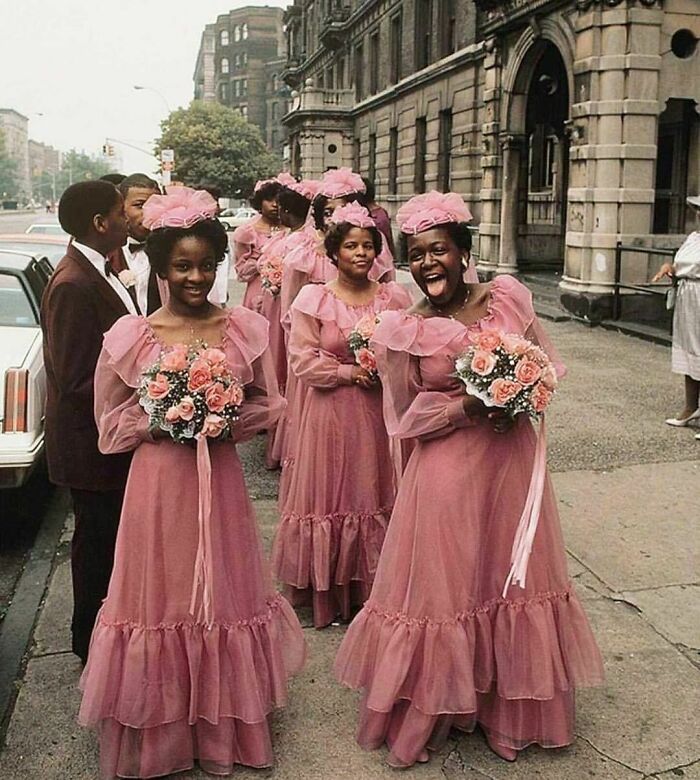 A Wedding Party In Harlem, New York City, 1983 (By Thomas Hoepker)