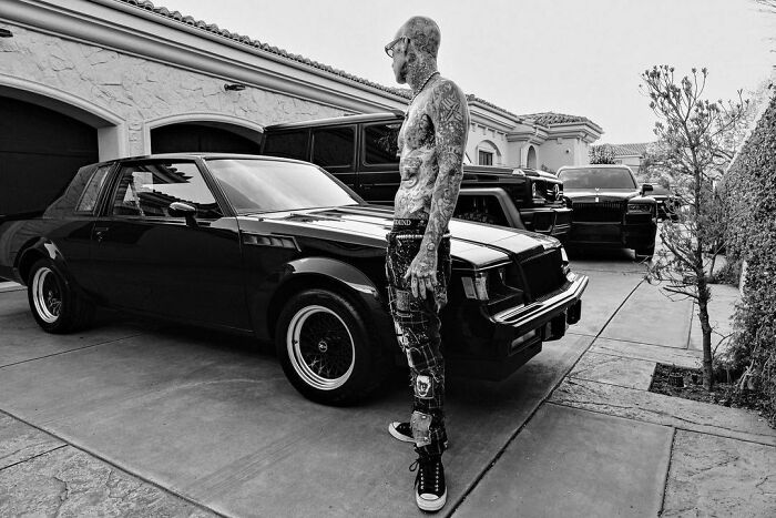 Travis Barker Choosing Between His Cars
