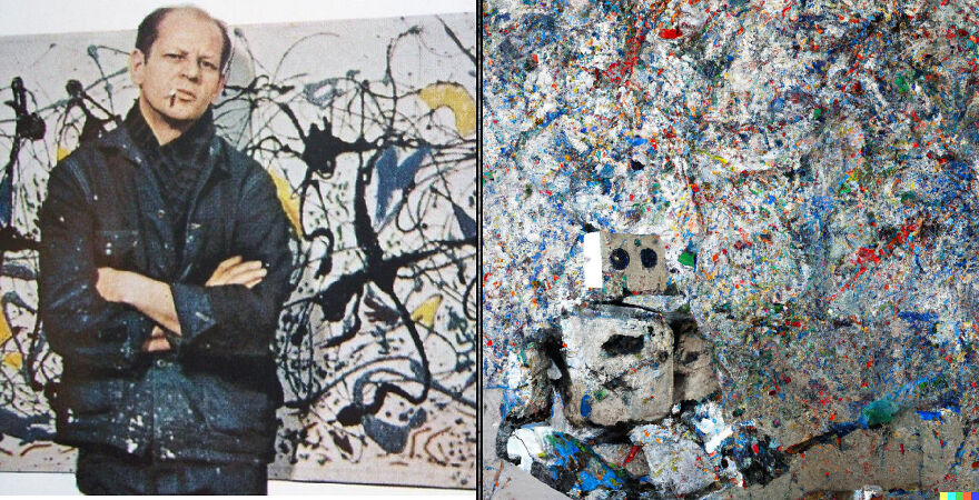 Forget Kids Even Robot Can Now Paint Like Jackson Pollock