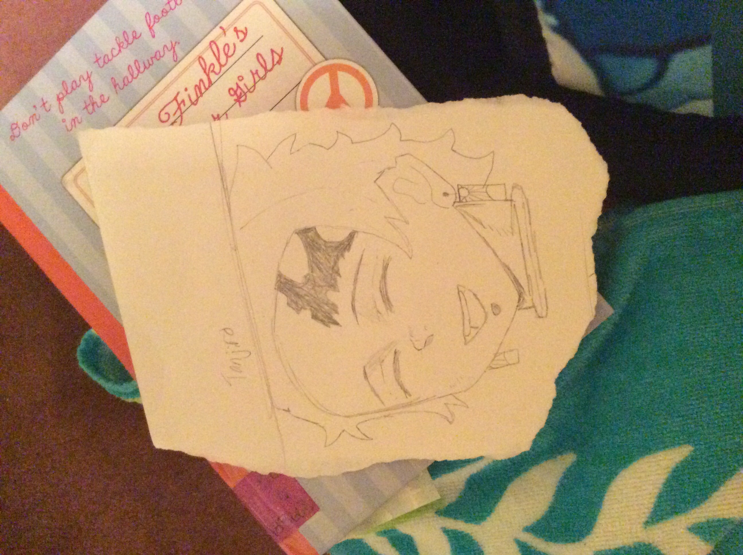 Hey Pandas, Post A Drawing Of An Anime Character You Drew