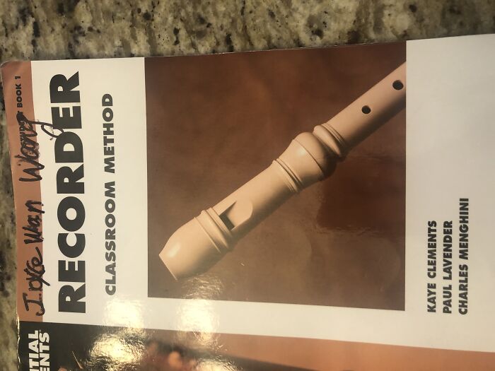 Recorder Book