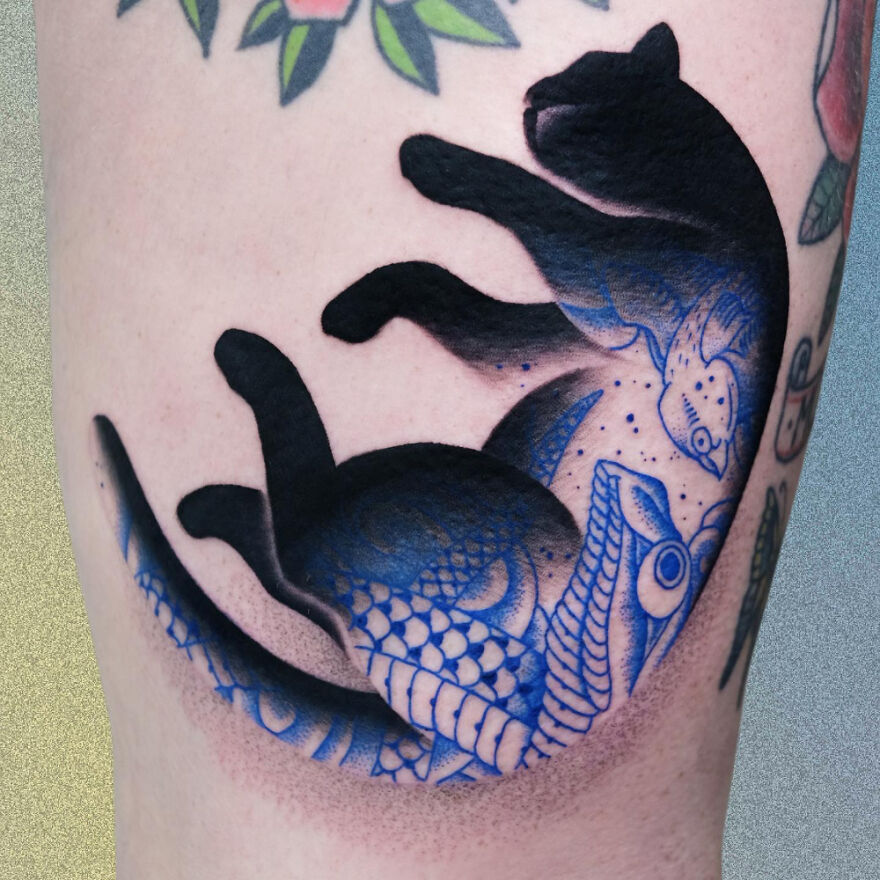 How Much Do People Love Cats? These Tattoos Show Examples Of That