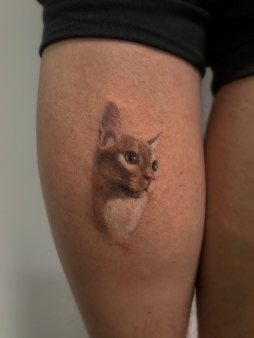 How Much Do People Love Cats? These Tattoos Show Examples Of That