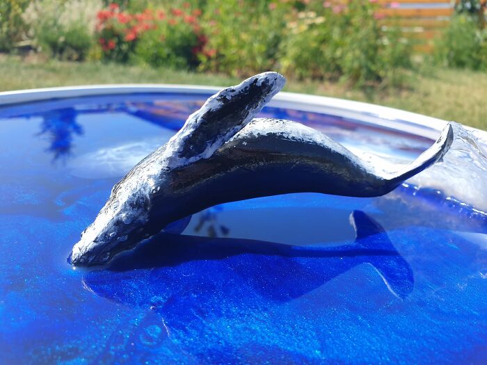 I Create Coffee Tables With Sculpted And Finely Painted Marine Creatures And Corals (13 Pics)