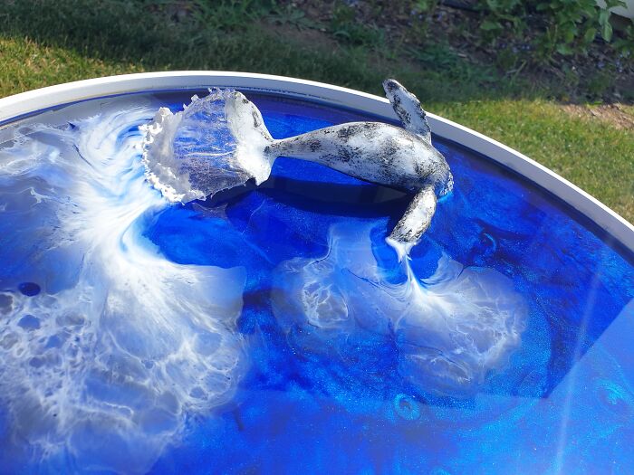 I Create Coffee Tables With Sculpted And Finely Painted Marine Creatures And Corals (13 Pics)