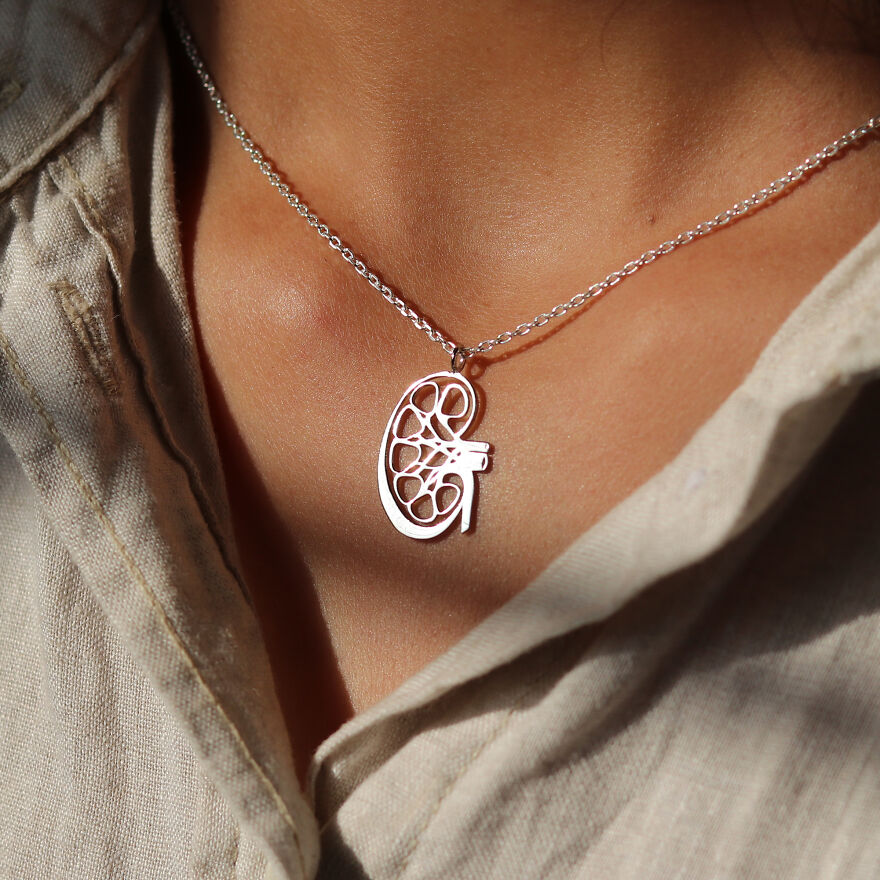 I Create Wearable Human Organ Pendants I Create Wearable Human Organ Pendants