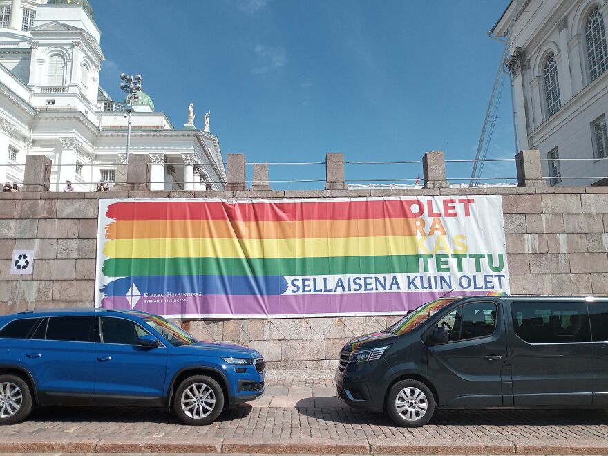 I Just Wanna Show Some Cute Moments At The Helsinki Pride Walk Today (9 Pics) I Just Wanna Show Some Cute Moments At The Helsinki Pride Walk Today (9 Pics)