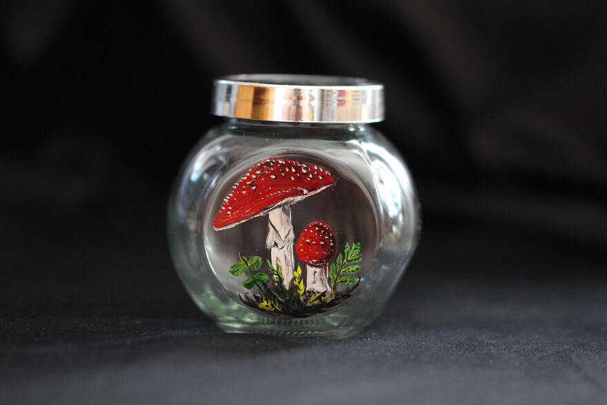 I Make Magic Little Mushroom Jars