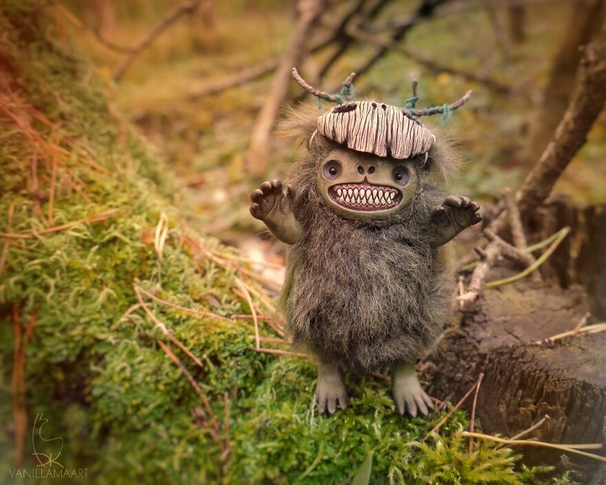 I Make These Little Forest Creatures Inspired By Nature And Fantasy.