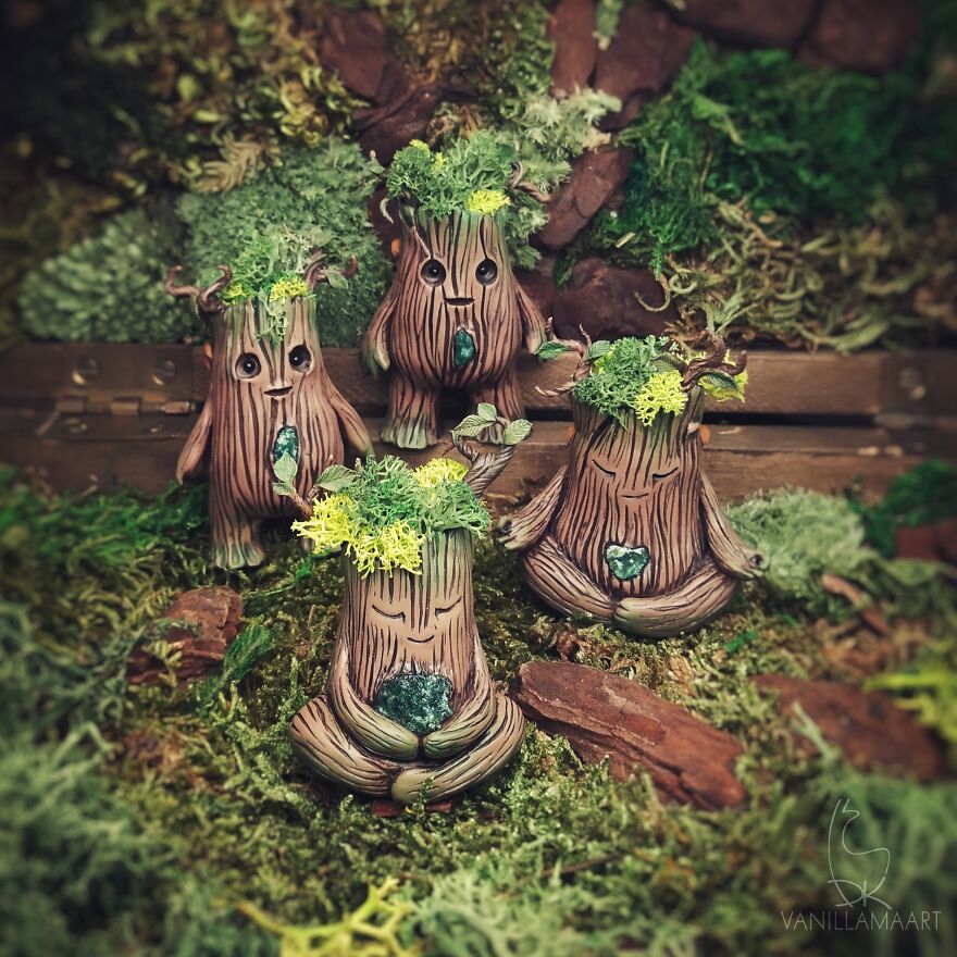 I Make These Little Forest Creatures Inspired By Nature And Fantasy.