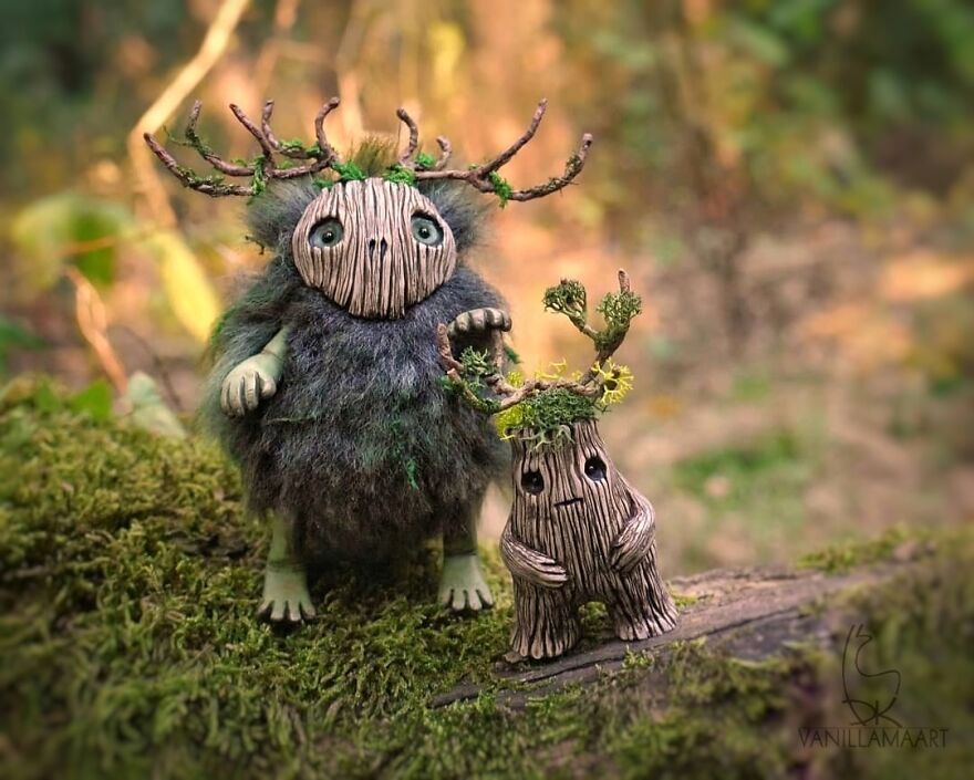 I Make These Little Forest Creatures Inspired By Nature And Fantasy.